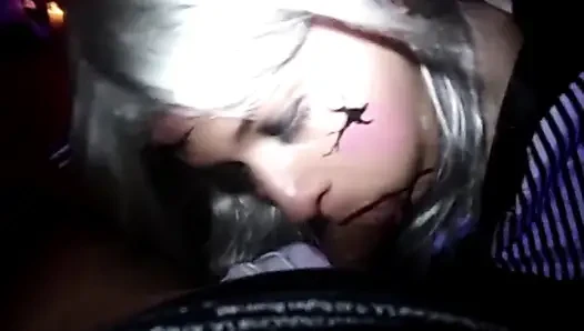 Broken Doll Cosplay Oral Creampie