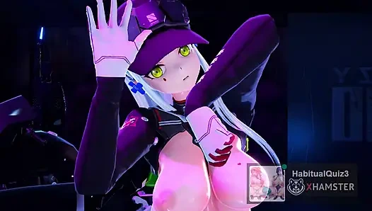 mmd r18 HK416 Klukai kancolle kantai cosplay ahegao dance 3d hentai ass fucking