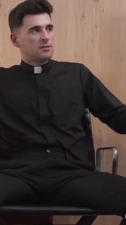 Young catholic jerks off while daddy drills him with toys | Clip 1