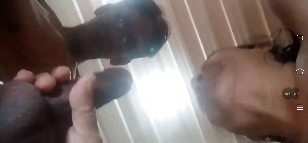 Lang kneppe og blowjob til min smukke kone, hun er så liderlig