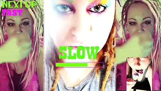 Setzen Sie blowjob-Porno auf einen zweiten Bildschirm und folgen Sie zusammen mit der Göttin Lana