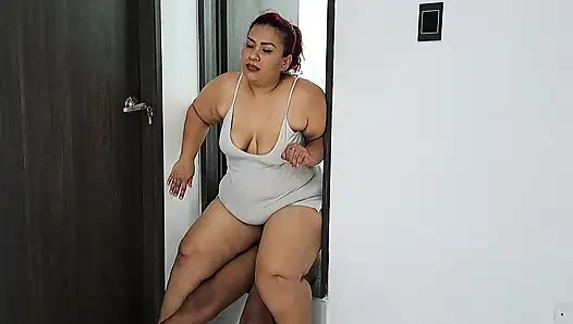 Зрелая большая задница верхом на большом члене