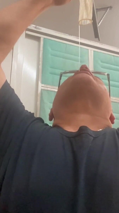 Spectacular moment from "Filled Condom"