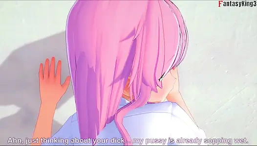 Lala sepong kontol sebelum berangkat kelas - To Love Ru