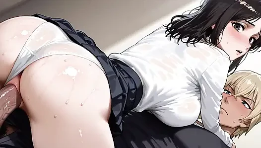Tooru (Conan) x pieck (AOT)