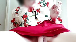 asian sissy anal dildo dry orgasm