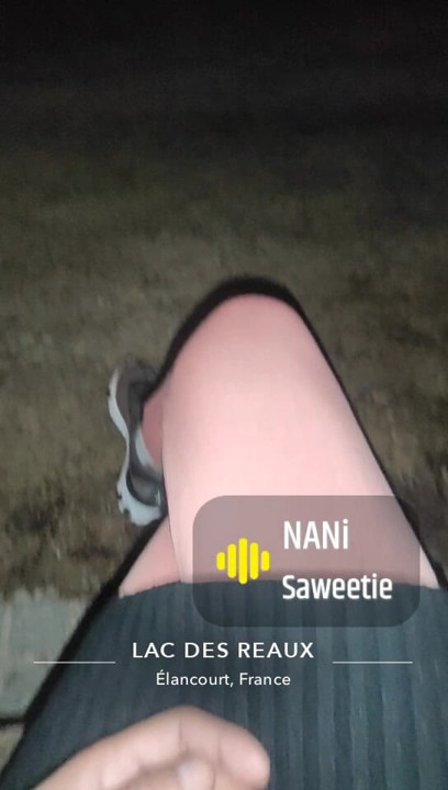 Sitting quietly on a bench in pink leggings