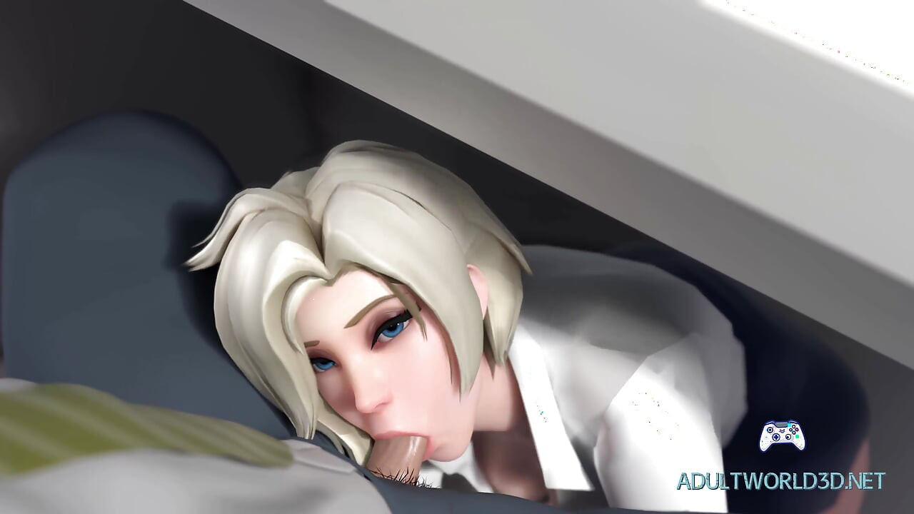 Mercy XXX Secretary (4K Gameplay)