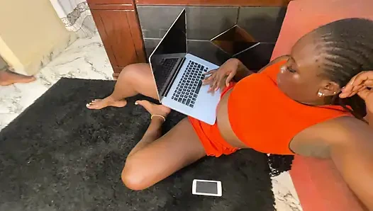 Continuation of How His Girlfriend Wants Another Man to Fuck Her so Hard at Home