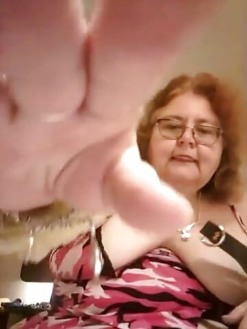 Nurse Vicki teasing her fans in stockings