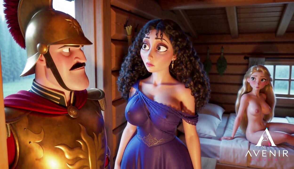 Rapunzel Dihukum oleh Gothel - Episode 3
