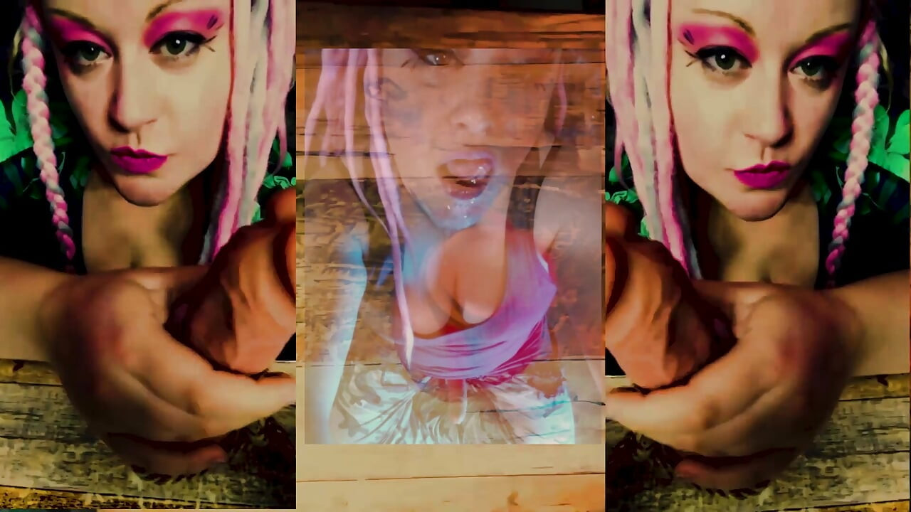 Cbt uit de kinky kont sexy shemale Joi en sperma sok snuiven
