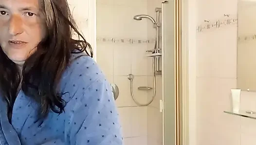 Shower on. Excuses off. Mature German