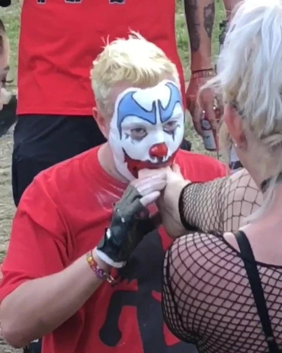 Foot Worshiping by FlipFlop The Clown