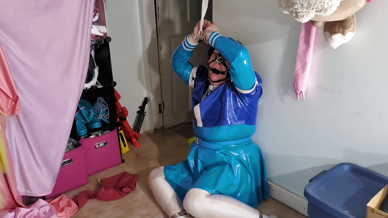 Maria Cosplay, Bondage Pics and Time Lock Hands Free Vibrator Orgasm