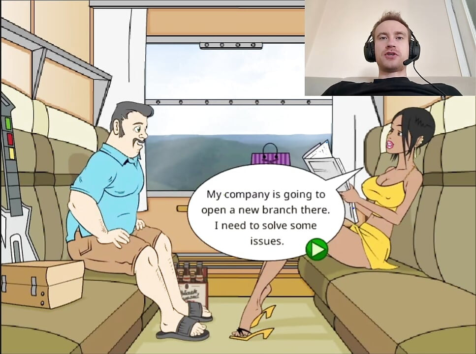 Train Fellow - BDSM Sex on the Train with a Young Beauty