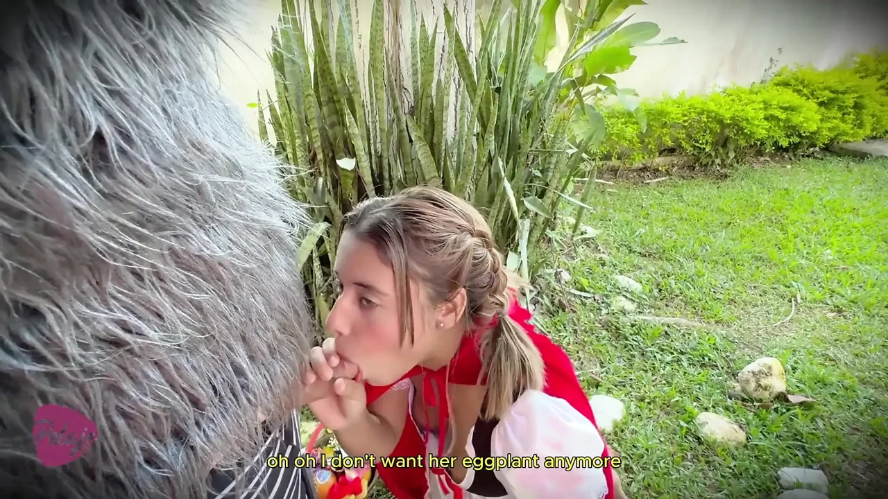 Little Red Riding Hood Was Lost in the Woods and Was Made to Suck Cock by the Big Bad Wolf