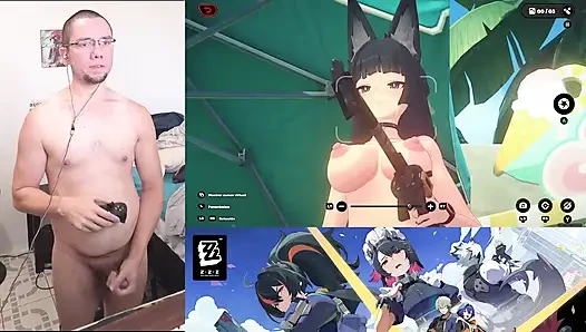 Miyabi-chan makes my cock super horny and I... (Zenless Zone Zero Gameplay3)