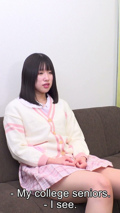 Mao Aoba Is a Horny College Babe Who Wants to Be a Porn Star