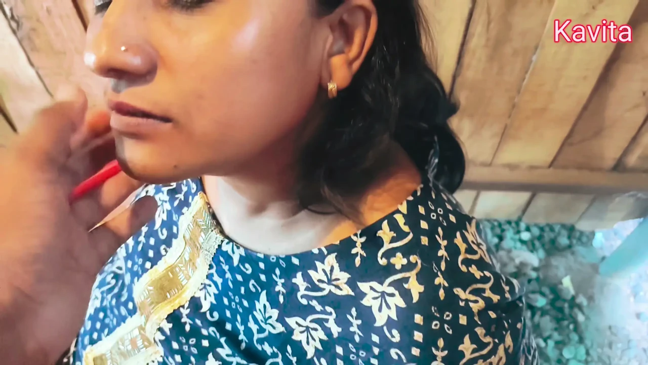 Desi Indian Kavita and Tatya fuck in picnic tent