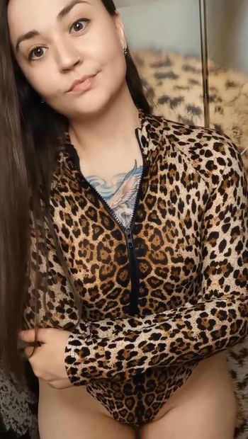 Leoparden Outfit Instagram Model PinkHurricane