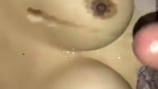Hot wife with cumshot
