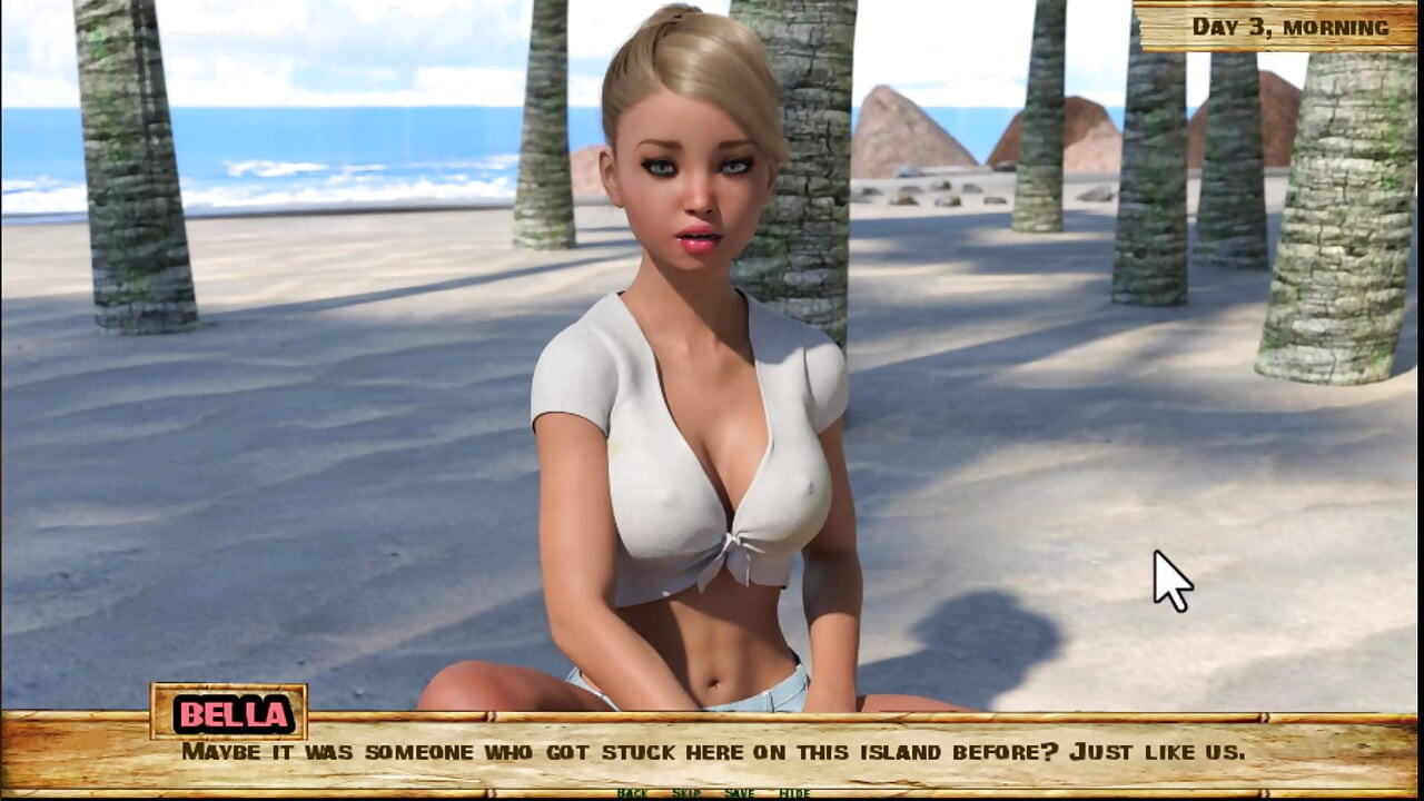 Lewd Island 3 - we found a suitcase with lingerie in