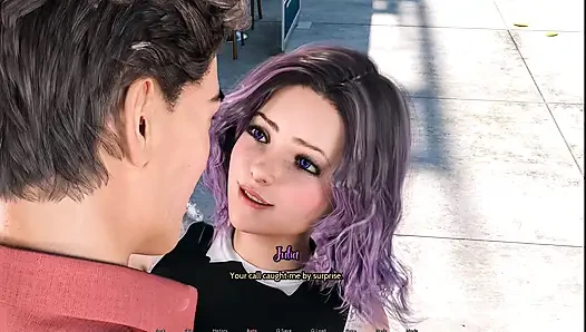 Romantik bir randevudan sonra ateşli kız arkadaşını sikiyor