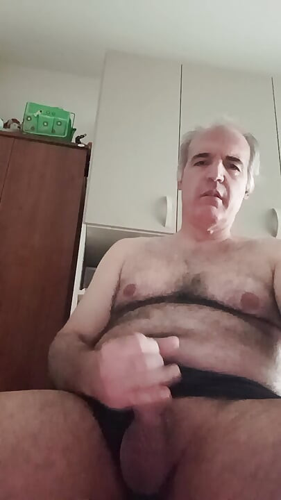 A Long Hot Masturbation of My Hard Cock on a Saturday in July