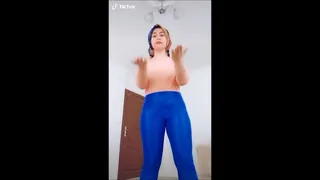 Tiktok, hot girl dancing, leggings, tights, yoga pants