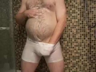 Macpurc Hairy Belly Underwear Shower