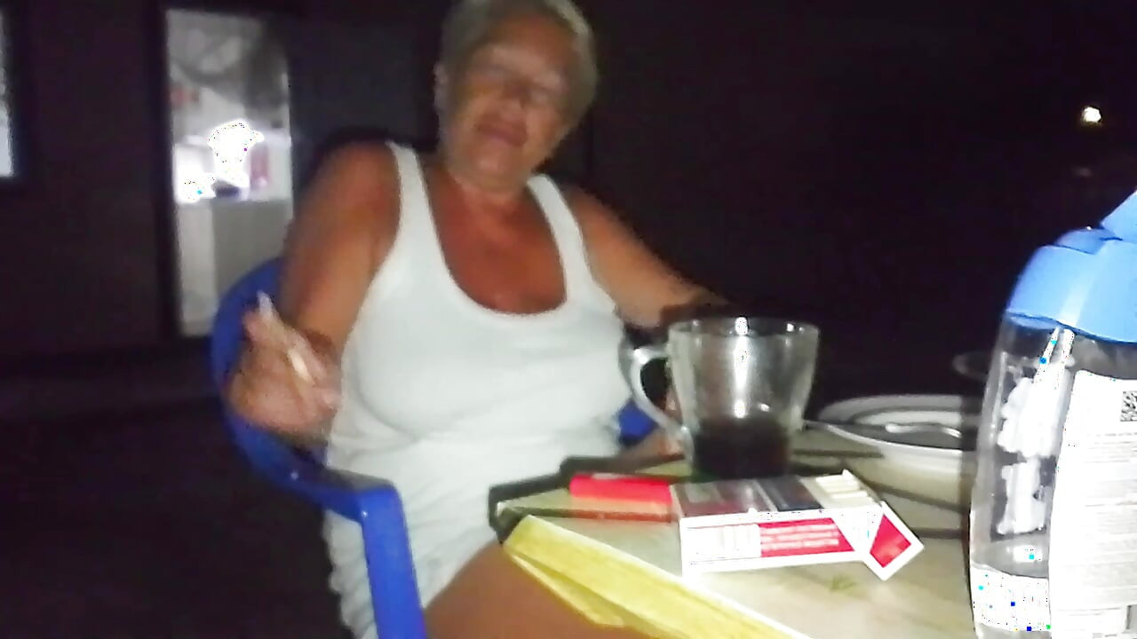 A neighbor fucked me on the street and in the kitchen in a café