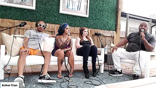 Livestream khusus wanita dewasa lagi asik ngobrol barbie spanyol, dwayne foxx, mrflourish podcast asherclantv