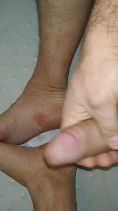 cum on my feet