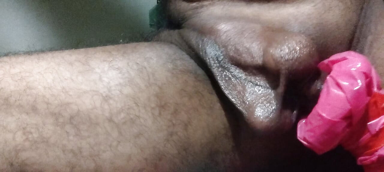 Semen in an ass-like hole