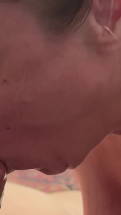 Stunning moment from "Sucking a fat dick till he fills my throat and mouth with massive loads of cum!"