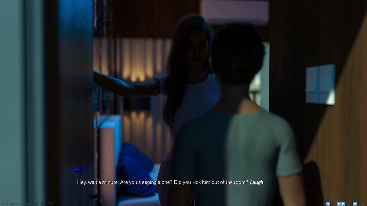 Awam-style Game - Being a Wife (v1.220p) - P4 - Stepmom Christine Pretends She Doesn’t Notice as Her Stepson Cums All Over Her
