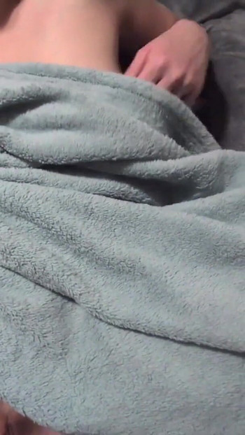 missionary pov with redhead wife under fleece blankets | Clip 1
