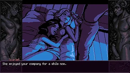 Aurelia Game 100% разблокированная галерея, часть1 - главные истории девушек Ivy и Скарлет