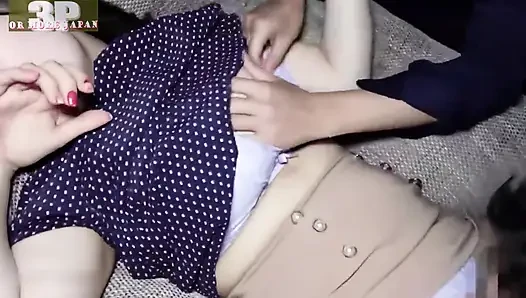 Setelah pesta penyambutan, tiga cewek semok ini dientot habis-habisan sampai mengerang keenakan