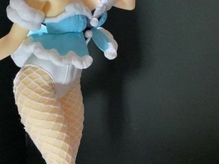 La figurine bukkake Hatsune Miku, lapin blanc 01