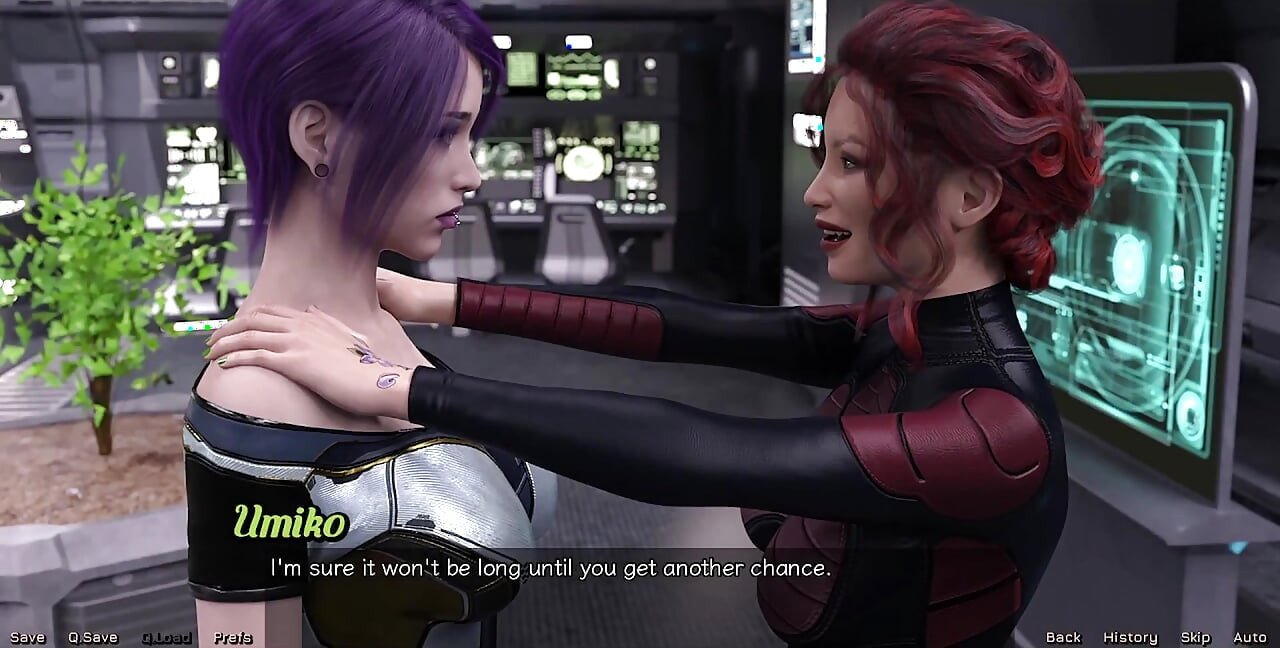 Stranded in Space - Competition Between MILFs and Teens