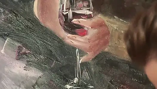 Dua lesbian hot dan seksi lagi asik muasin memeknya pakai vibrator sampai muncrat