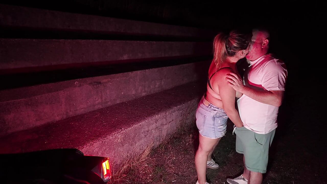 I fuck my slutty friend in the car while her husband is at work... big slut.