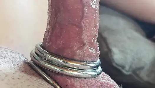 Boşalma ile solo mastürbasyon