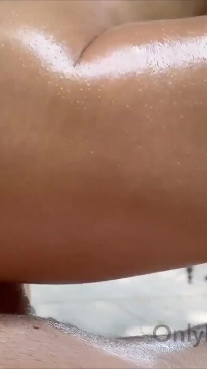 Oiled latina has the best fuck of her life outdoors | Clip 1