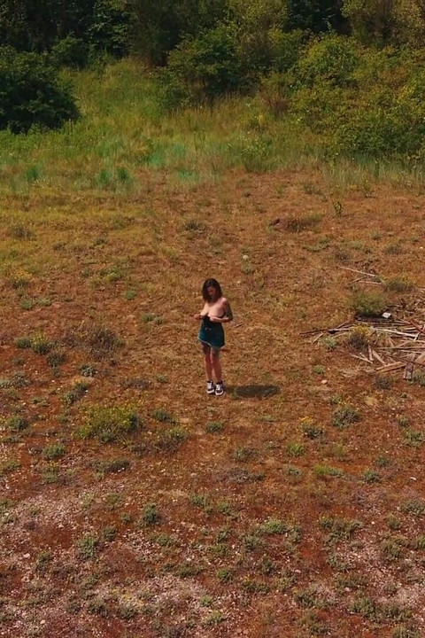 French MILF Sucks a Beautiful Cock and Is Surprised - Drone Pornby a Drone