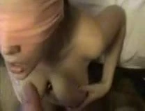 Pov pušenje kurca od dame sa ogromnim sisama - srećan kraj!