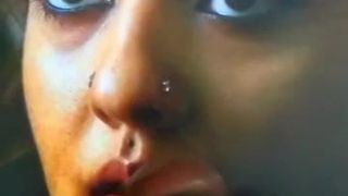 Nayanthara, actrice du sud de l&#39;Inde, hommage à une bite sexy