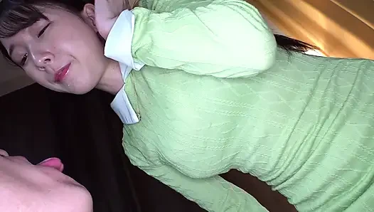 Elegant Wife. One Look and She Turns Completely